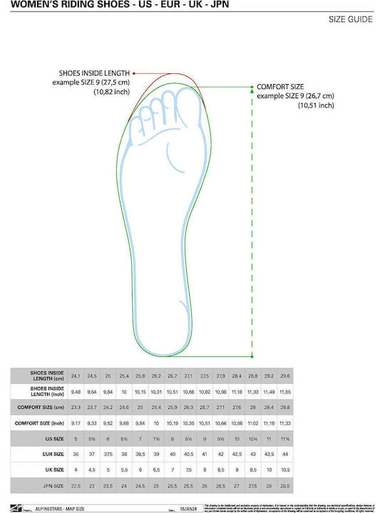 Alpinestars Faster-4 Din piele Negre