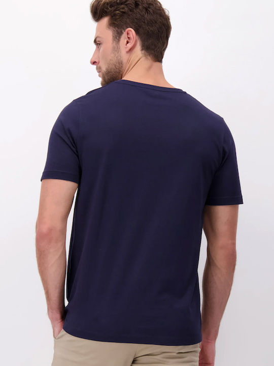 T-shirt Navy Μπλε