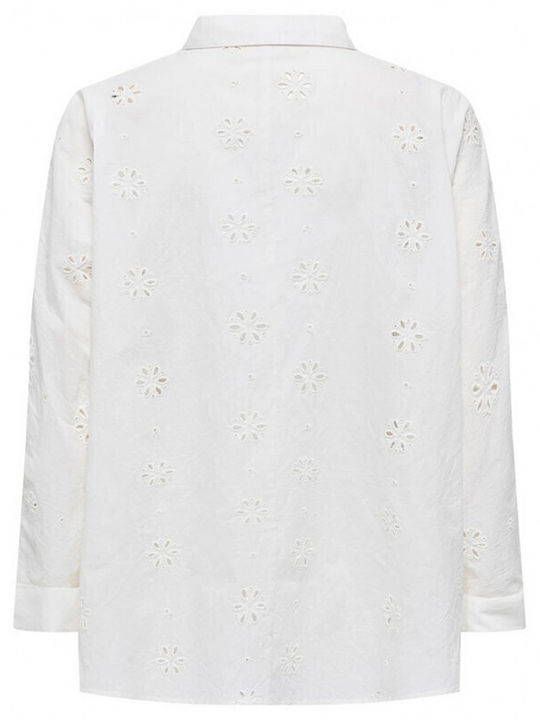 Long Sleeve Women's Shirt Cloud Dancer