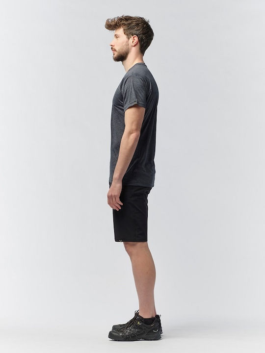 Puez Melange Αθλητικό T-shirt Γκρι
