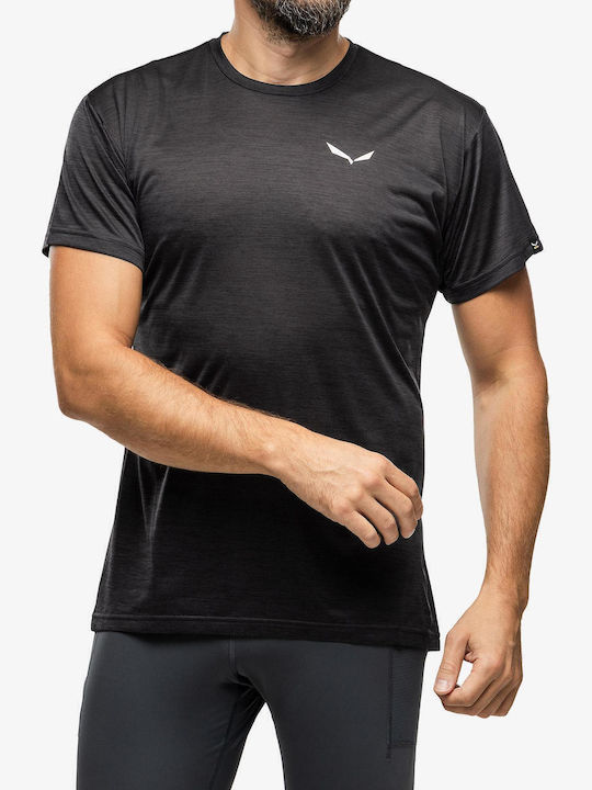 Puez Melange Αθλητικό T-shirt Γκρι