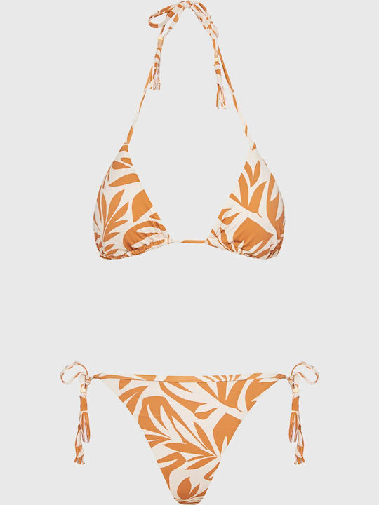 Bikini Slip με Κορδονάκια Biscotti