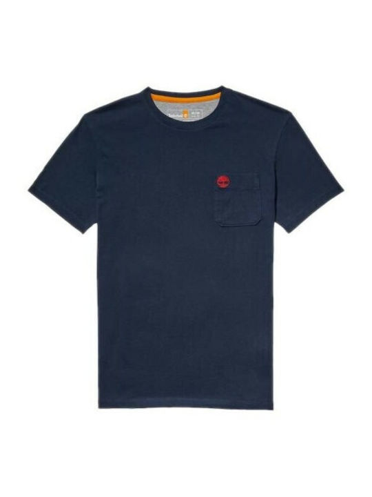 Dunstan River T-shirt Navy Μπλε