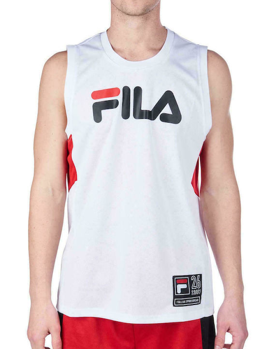 Shuttle Basketball Vest Αθλητικό T-shirt Λευκό