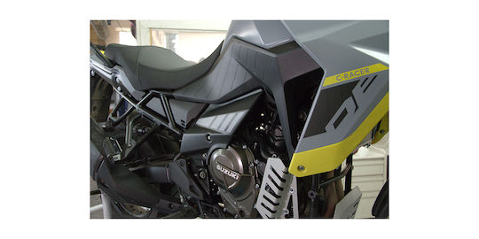 C-Racer Προστατευτικά Σκελετού Μοτοσυκλέτας Suzuki V-Strom 800 Μαύρο
