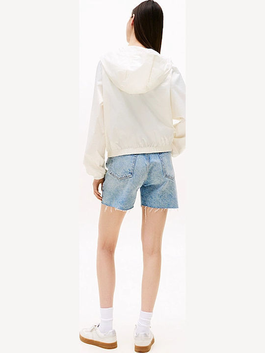 Women's Short Lifestyle Jacket Windproof for Spring or Autumn Graphite