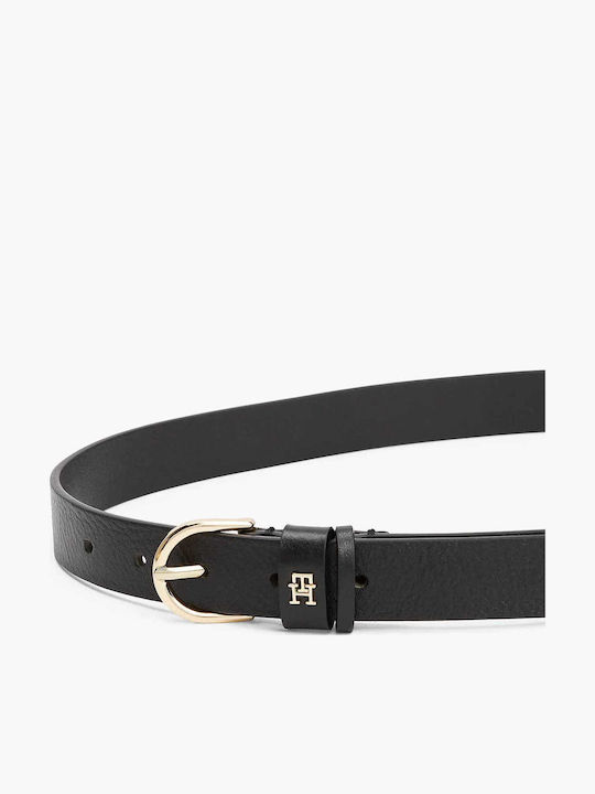 Leather Women's Belt Black