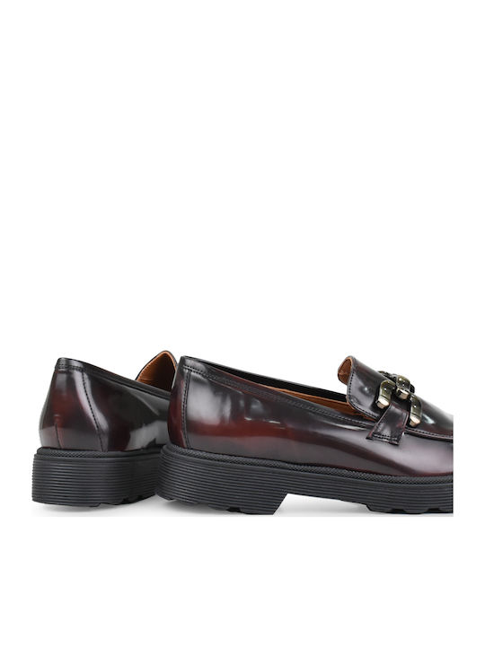 Women's Loafers in Brown Color
