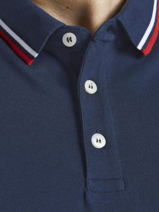 Polo Short Sleeve Blouse Navy Blazer