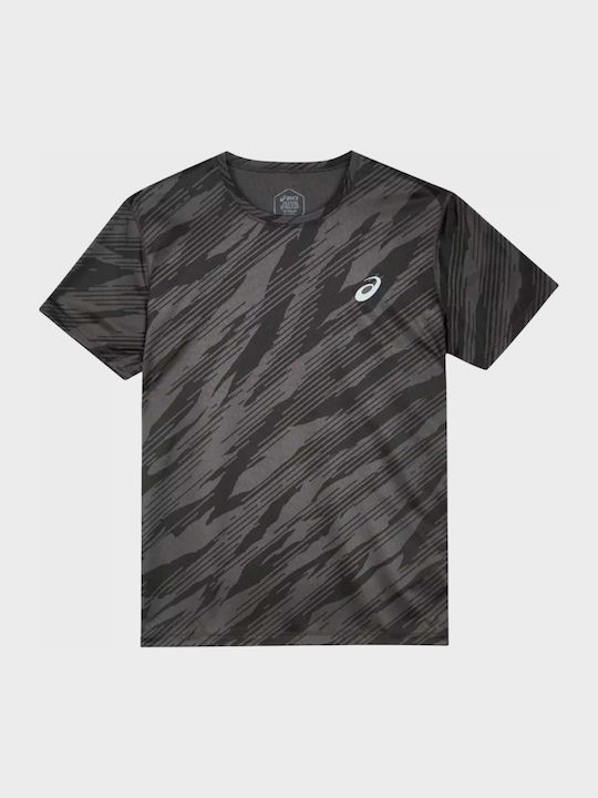Core Athletic Short Sleeve Black Blouse