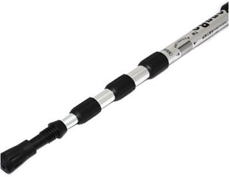 Baston Telescopic Baton cu Lanternă și Busolă pentru Drumeți Albastru