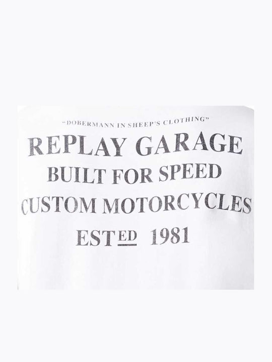 Motorcycle T-shirt Λευκό