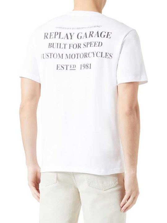 Motorcycle T-shirt Λευκό