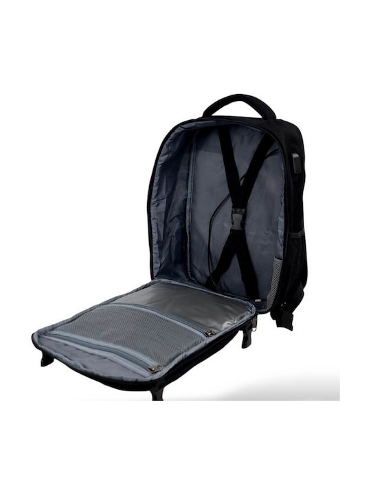 Playful Bags Backpack Αδιάβροχο Μαύρο