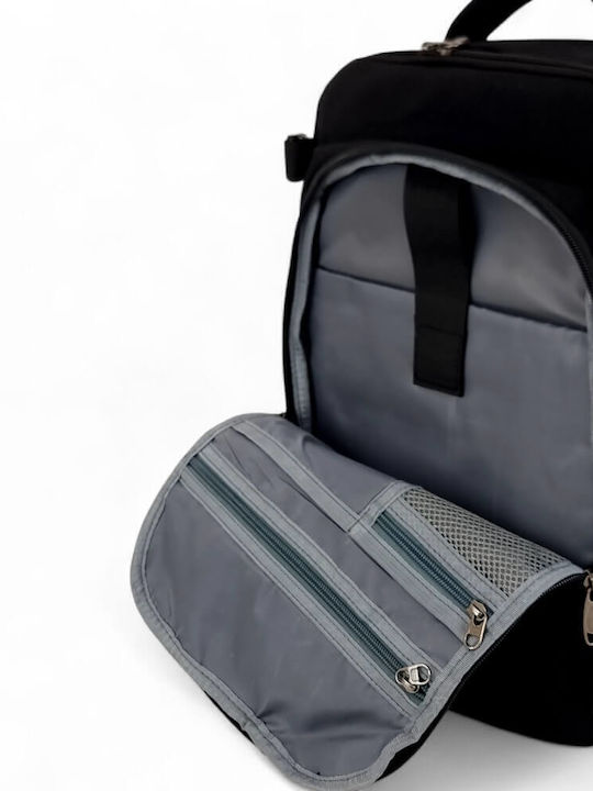Playful Bags Backpack Αδιάβροχο Μαύρο
