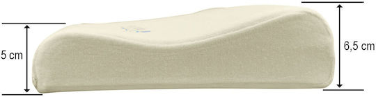 Orthia Baby Sleep Pillow Comfort Softfeel Viscoelastic Beige 25x38cm