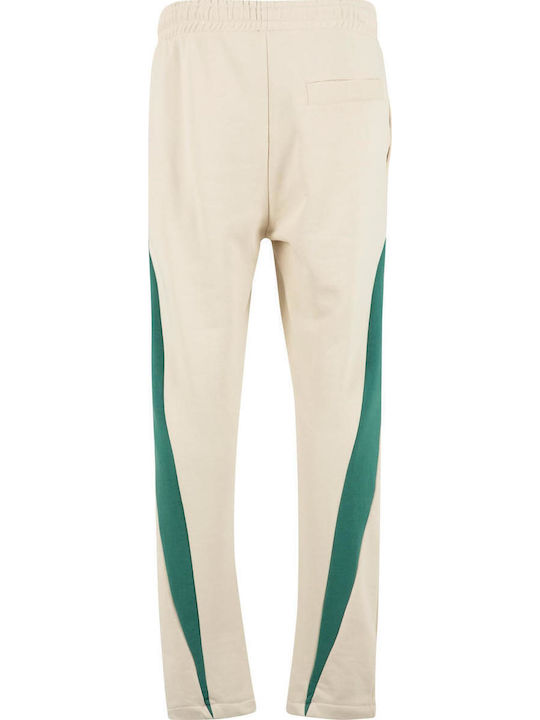 Jogginghose Sand/green