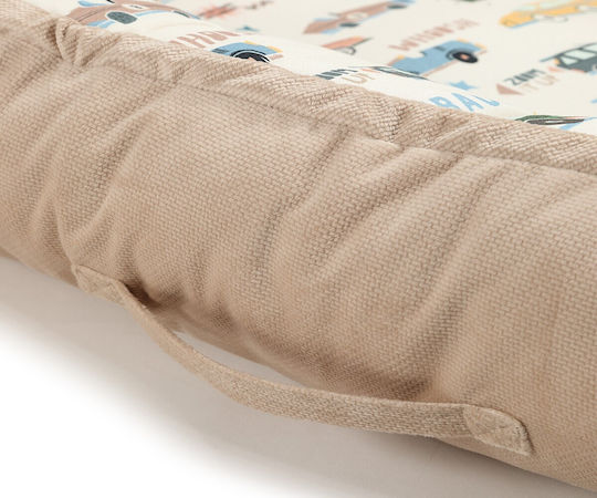 La Millou Baby Nestkissen Sand 70x110cm