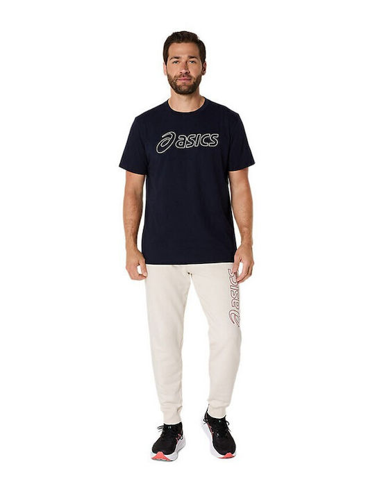 Αθλητικό T-shirt Navy Μπλε