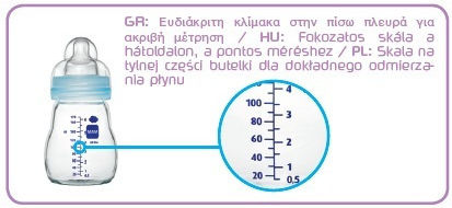Mam Γυάλινο Μπιμπερό Feel Good Forest με Θηλή Σιλικόνης για 2+ μηνών Ροζ Σκιουράκι - Ροζ 260ml