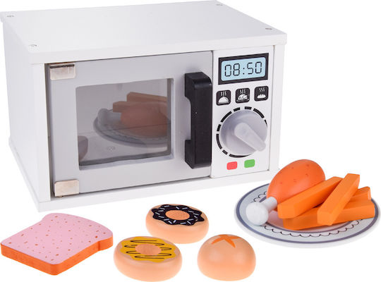 Jokomisiada Children's Household Appliance Microwave Oven made of Wood