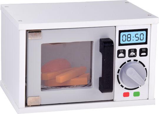 Jokomisiada Children's Household Appliance Microwave Oven made of Wood