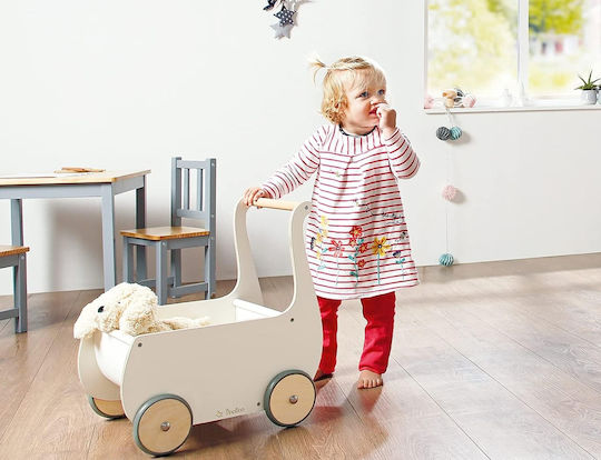 Pinolino Wooden Doll Pushchair For 1+ Years