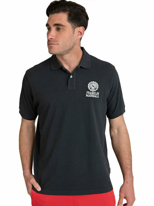 Polo Short Sleeve Black Blouse