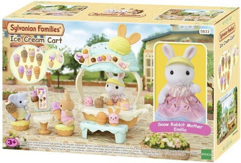 Epoch Toys Sylvanian Families Ice Cream Cart For 3+ Years (Miscellaneous Designs)