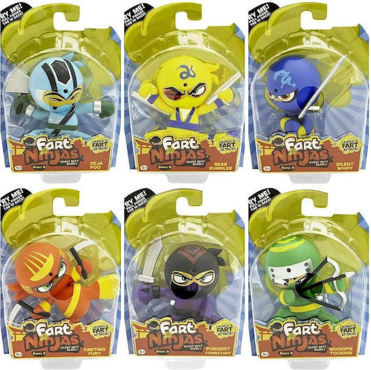 Giochi Preziosi Fart Ninjas Silent Assorted For 5+ Years 9cm (Miscellaneous Designs)