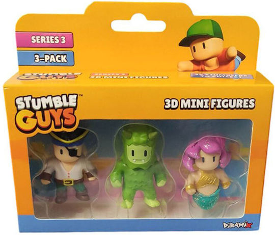 Diramix Серия 3 3D Мини Фигури 3 Препъване На Момчета