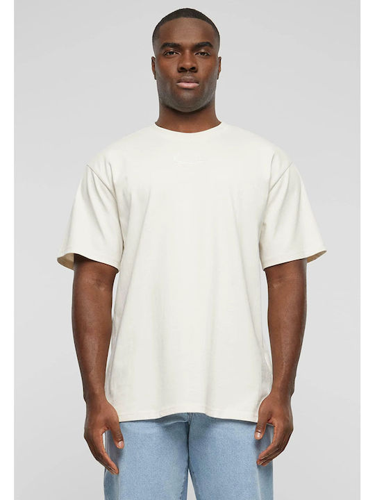 Small Signature T-shirt Off-white, Μπεζ