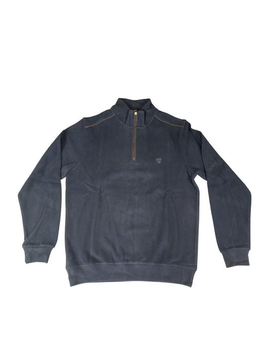 Herrenblusen Kurzarm Blau