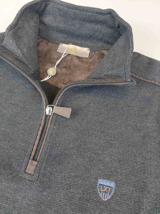 Long Sleeve Blouse Charcoal