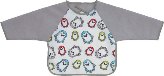 X-treme Baby Coverall Plastic with Button & Sleeves Gray