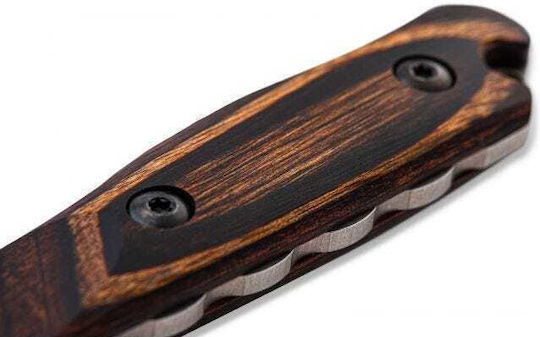 Benchmade Hidden Canyon Hunter Cuțit Maro în Husă Din Piele