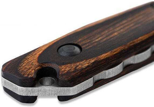 Benchmade Hidden Canyon Hunter Cuțit Maro în Husă Din Piele