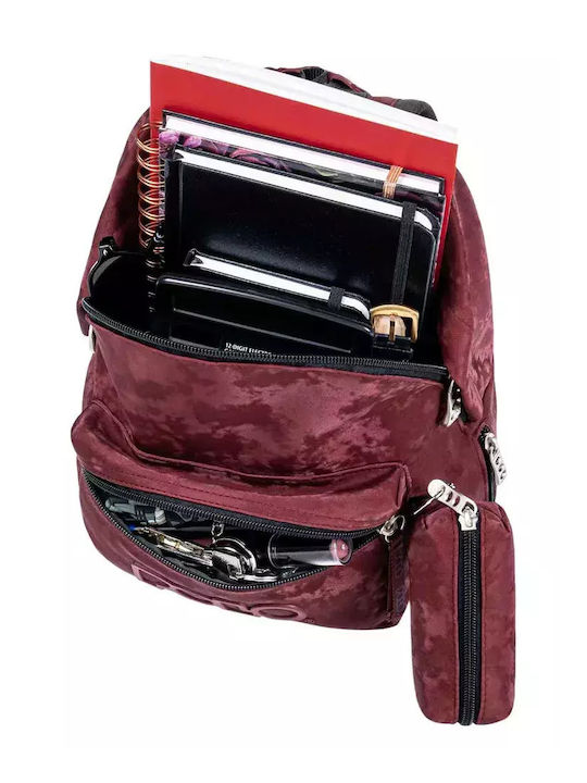 Polo Mini Cozy School Bag Backpack Kindergarten Burgundy 8Liters 2025