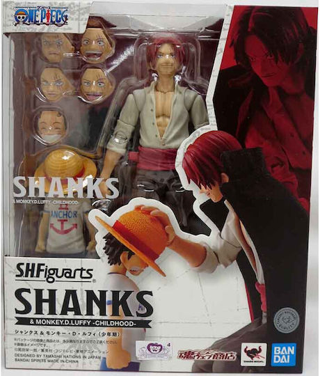 One Piece S.h Figuarts Shanks & Monkey D Luffy Childhood 2-pack Φιγούρες Δράσης