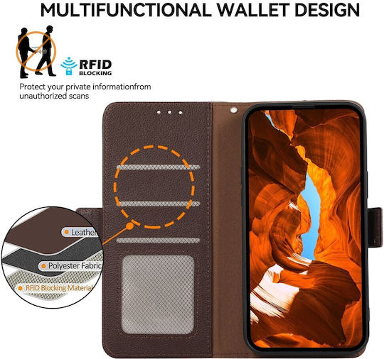 Abeel Wallet Καφέ (Xiaomi Poco F7 Ultra 5G)