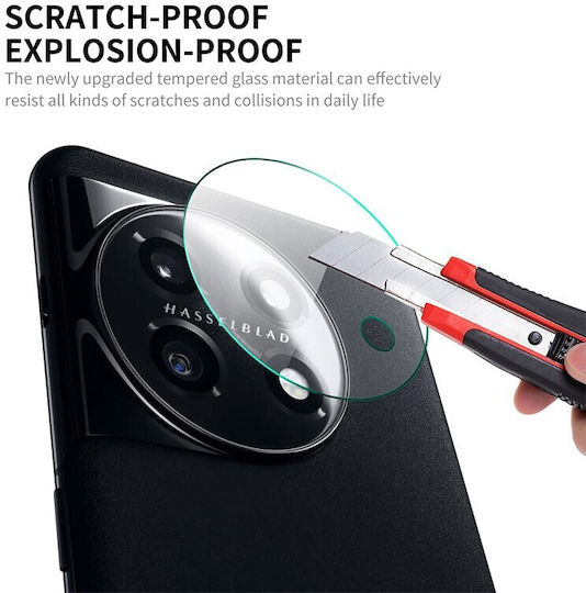 Enkay Camera Protection Tempered Glass Transparent for the OnePlus 11 5G.