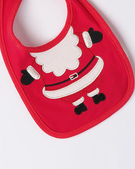 iDO Lätzchen Stoff red