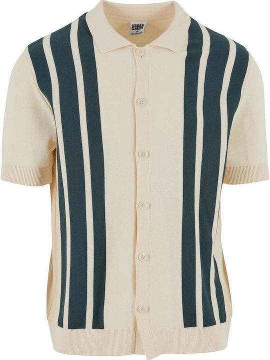 Short Sleeve Cotton Shirt Ecru