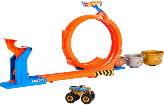 Hot Wheels Διεκδίκηση Κυπέλου Πίστα Monster Truck για 4+ Ετών