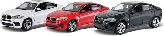 Rastar Die Cast BMW X6M 1:24 (3 Σχέδια) Αυτοκινητάκι 1:24 για 3+ Ετών (Διάφορα Σχέδια) 1τμχ