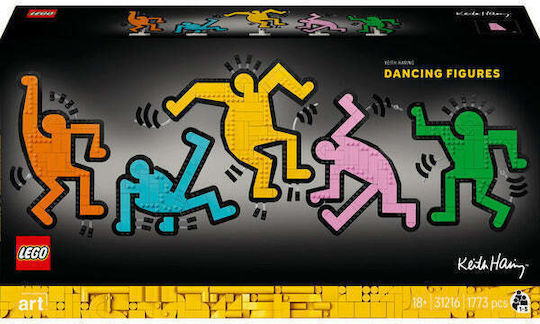 LEGO Art Keith Haring Dancing Figures για 18+ Ετών 1773τμχ