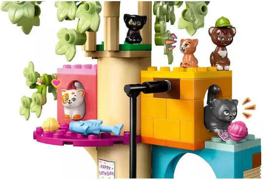 LEGO Friends Cat Birthday Party & Tree House for Ages 6+ 321 Pieces