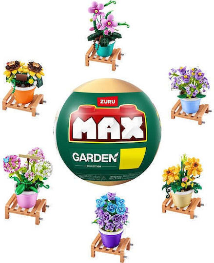 Zuru Cuburi De Construit Max Build Plante De Grădină În Ghiveci Pentru 3+ Ani 1 Buc (Diverse Modele) 1 Buc