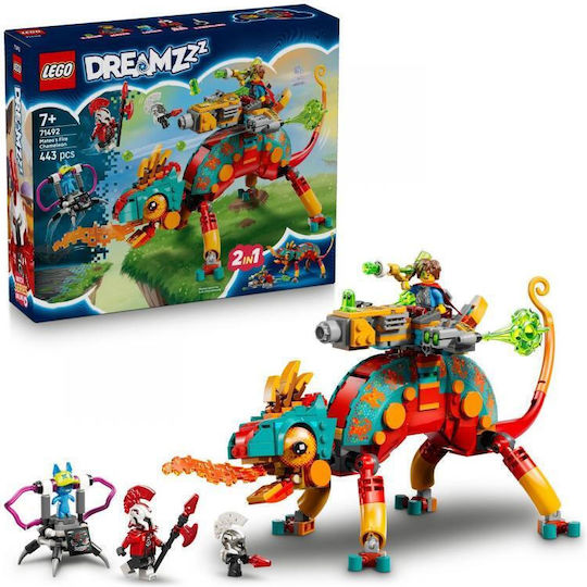 LEGO DREAMZzz Mateo's Fire Chameleon For 7+ Years 443 Pieces