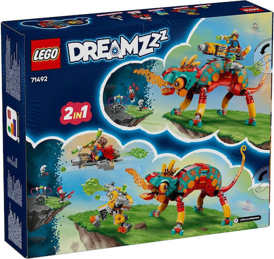 LEGO DREAMZzz Mateo's Fire Chameleon For 7+ Years 443 Pieces